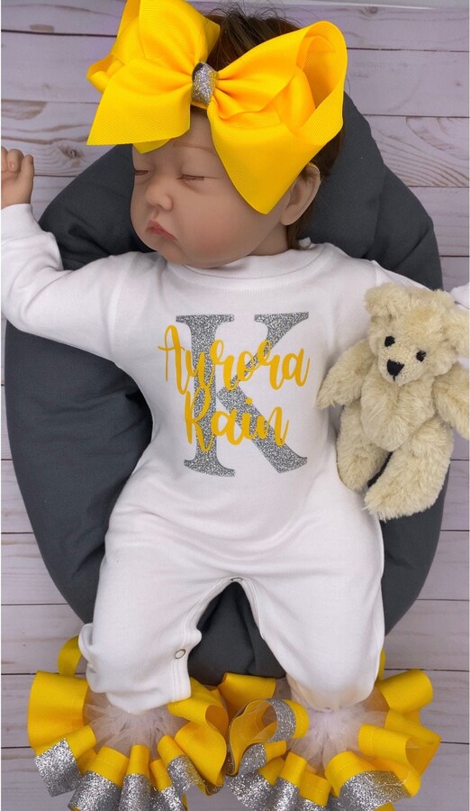 Baby Girl Outfit, Coming Home Custom, Handmade, Personalized Newborn, Babyshower Gift, Newborn Clothing Set, Outfits With Hats
