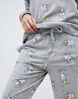 Thumbnail for your product : ASOS Tall DESIGN Tall Lounge Frenchie Jogger