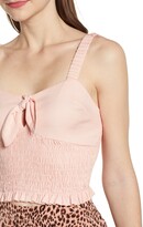 Thumbnail for your product : 4SI3NNA the Label Tie Neck Smock Top