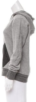 Sandro Hooded Long Sleeve Sweatshirt