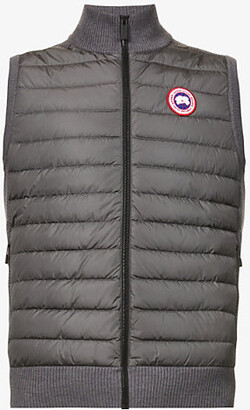 Canada Goose High-neck padded wool and shell-down vest