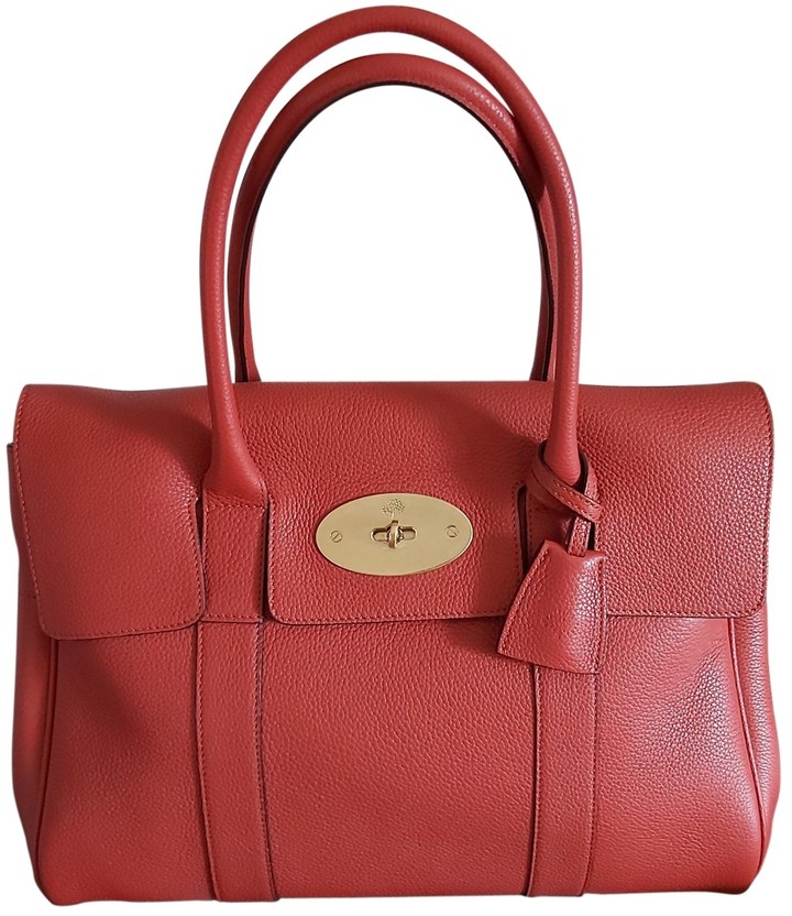 mulberry bayswater orange