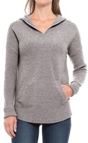 Thumbnail for your product : Max Studio Wool-Yak Hooded Tunic Shirt - Long Sleeve (For Women)