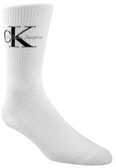 Calvin Klein Retro Ribbed Crew Socks