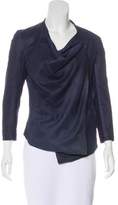 Thumbnail for your product : Helmut Lang Suede Cowl Neck Jacket