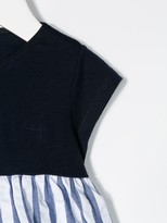 Thumbnail for your product : Il Gufo stripe peplum T-shirt