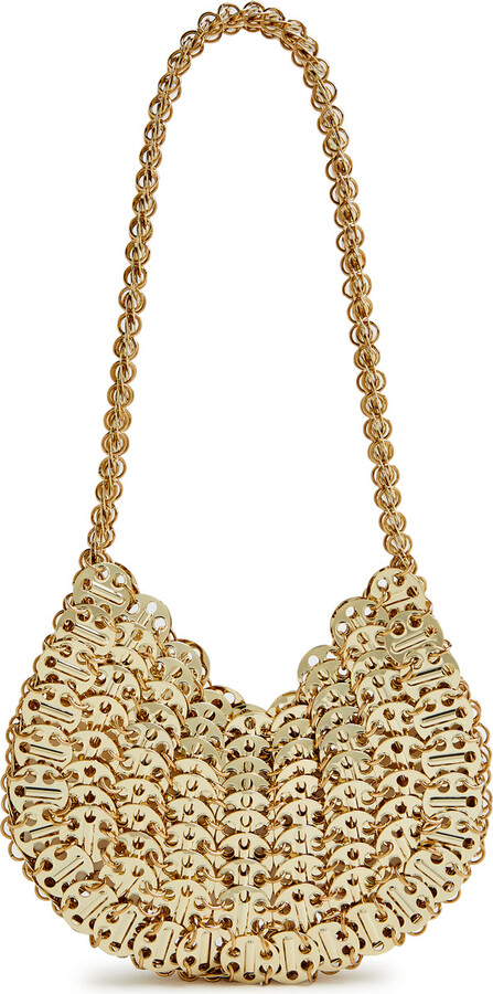 Rabanne 1969 Moon Disc top Handle bag