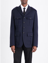 Mens Wool Military Jacket - ShopStyle