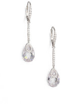 Thumbnail for your product : Adriana Orsini Faceted Drop Earrings/Clear