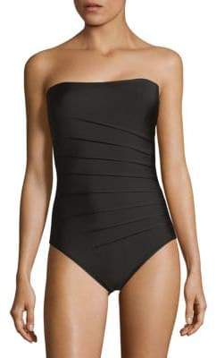 Calvin Klein One-Piece Strapless Swimsuit