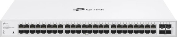 TP-Link Festa FS352G 52 Port Gigabit Smart Managed Network Switch - 48 RJ45 ports & 4 SFP slots, Free Cloud Access, Static Routing, Vlan, IGMP...