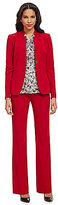 Thumbnail for your product : Tahari by ASL Inverted Collar Pant Suit