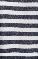 Thumbnail for your product : J Valdi Stripe French Terry Cover-Up Hoodie