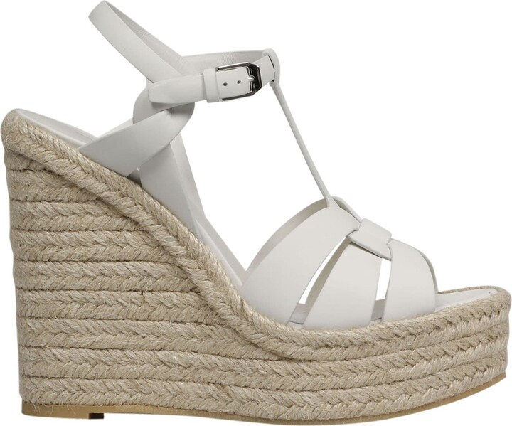Saint Laurent Tribute Espadrilles Wedge ShopStyle