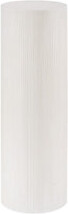Phillips Collection Groovy Pedestal, White Stone