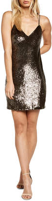 Bardot Strappy Sequin Dress