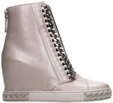 Thumbnail for your product : Casadei Taupe Wedge Sneakers