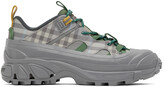 Thumbnail for your product : Burberry Grey Arthur Low-Top Sneakers