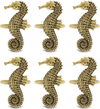 CoTa Global Seahorse Napkin Ring