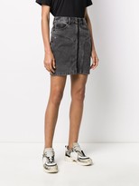 Thumbnail for your product : Off-White Zip-Front Denim Skirt