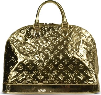 Louis Vuitton Gold Monogram Miroir Limited Edition Alma MM Bag Louis  Vuitton | The Luxury Closet