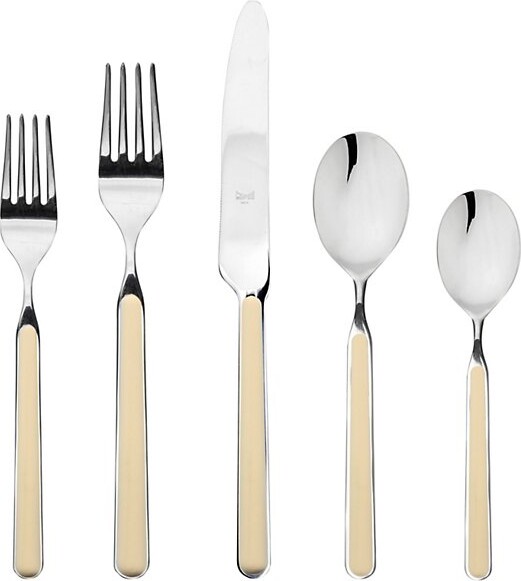 Mepra Fantasia 20-Piece Flatware Set in Beige