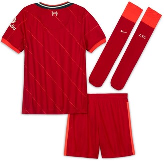 Nike Liverpool Fc Little Kids 21/22 Home Kit