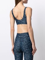 Thumbnail for your product : The Upside Leopard-Print Performance Top