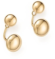 Bloomingdale's 14K Yellow Gold Ball Ear Jackets - 100% Exclusive