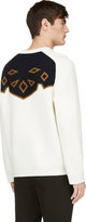 Thumbnail for your product : 3.1 Phillip Lim Ivory Geometric Intarsia Sweater