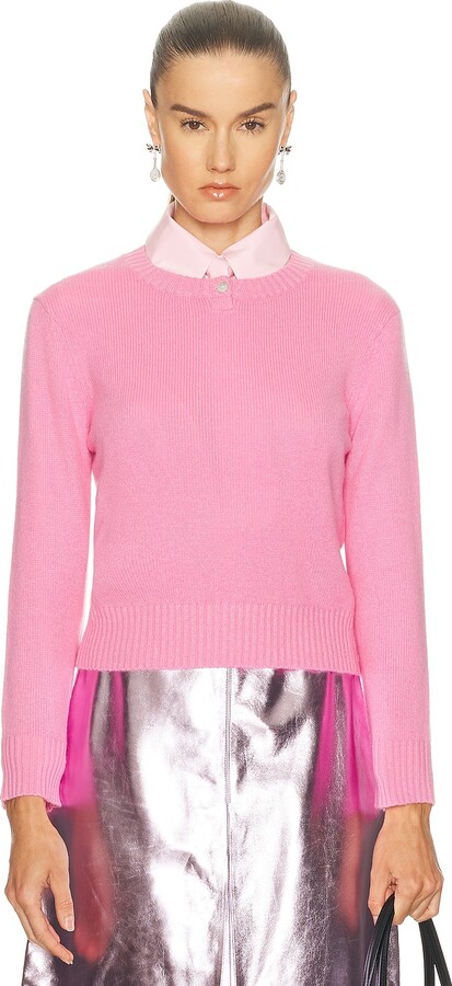 Sandy Liang Pino Sweater in Pink