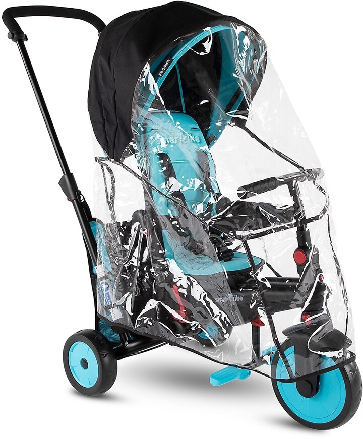 Housse De Pluie Pour Poussette SmarTrike Traveler - Protection Vent Et Pluie - Ouverture Frontale Pratique