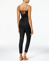 Thumbnail for your product : Roxy Juniors' Celestial Sun Embroidered Jumpsuit