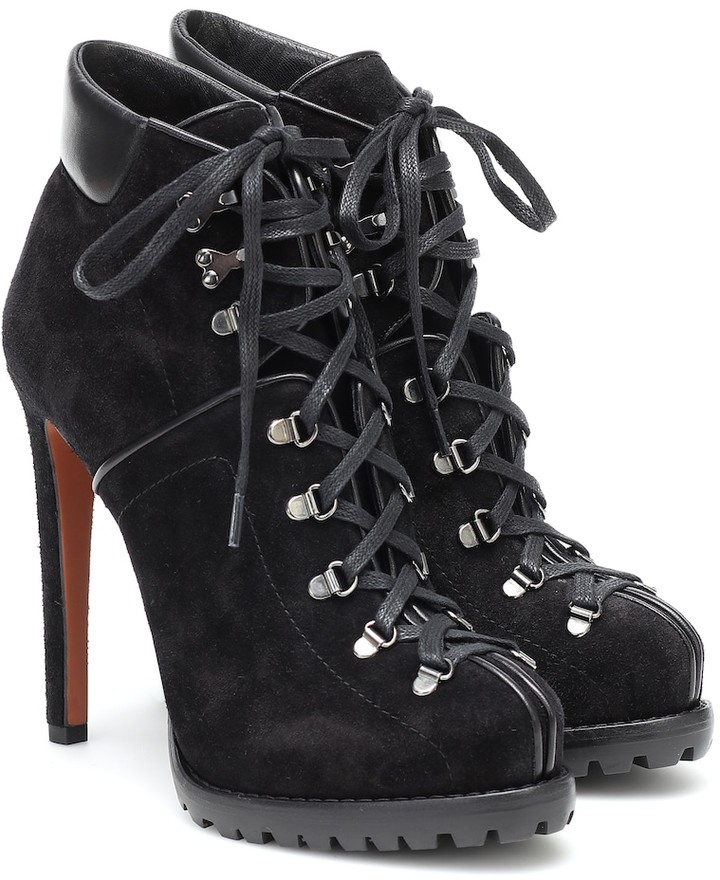 platform walking boots