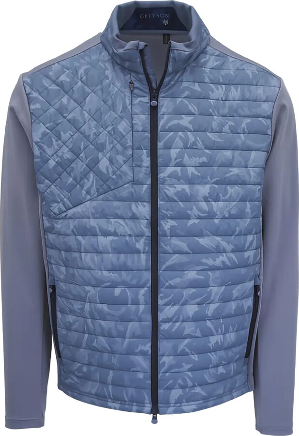Greyson Camouflage-Pattern Quilted Jacket