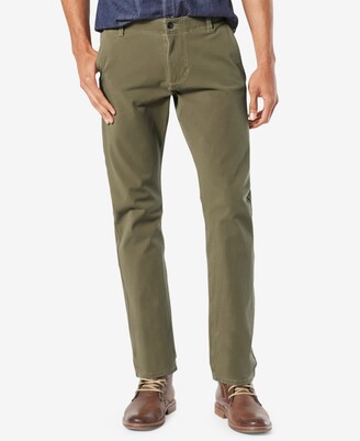 Dockers Slim Fit Tapered Alpha Khaki Camo Pants Green Mens 32X30 New