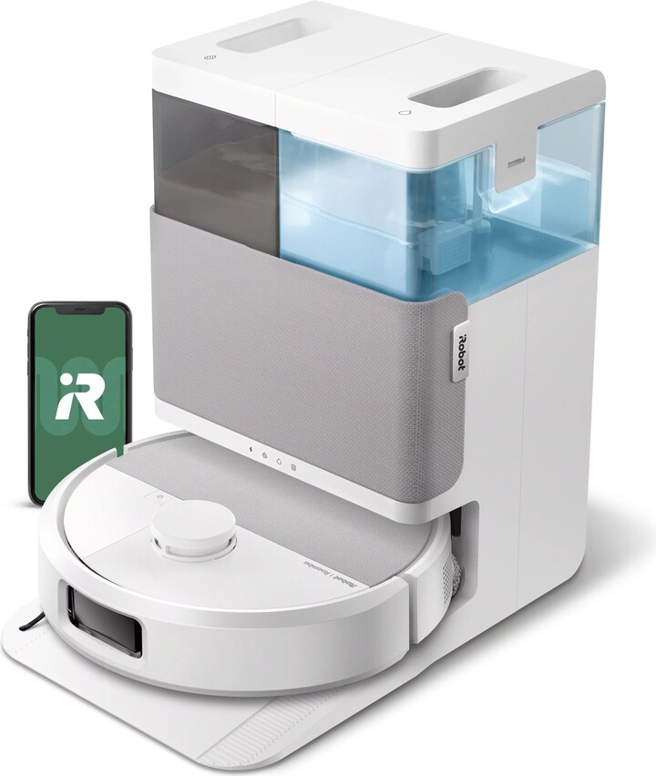 iROBOT Roomba Plus 505 Combo robot + AutoWash dock, White