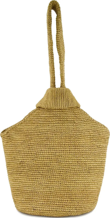 Sensi Straw Pull-Through Shoulder Bag