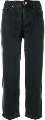 Aalto cropped flare jeans
