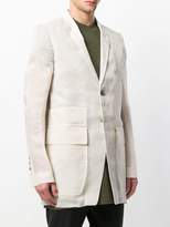 Thumbnail for your product : Rick Owens striped oversized blazer