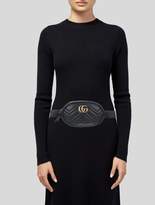 Thumbnail for your product : Gucci GG Marmont Matelassé Belt Bag