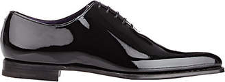 Crockett Jones Crockett & Jones Men's Alex 2 Patent Leather Wholecut Balmorals - Black