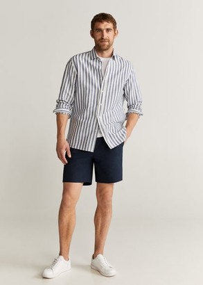 mens bermuda shorts with elastic waist