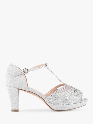 Wide Fit Silver Sandals | Shop the world's largest collection of fashion |  ShopStyle UK