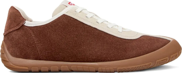 Camper Peu Path Twins suede-panel sneakers