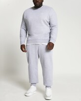 Thumbnail for your product : Kind Society Mens River Island Big & Tall Grey Slim Fit Sweatshirt