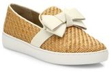 Thumbnail for your product : Michael Kors Val Woven Bow Skate Sneakers