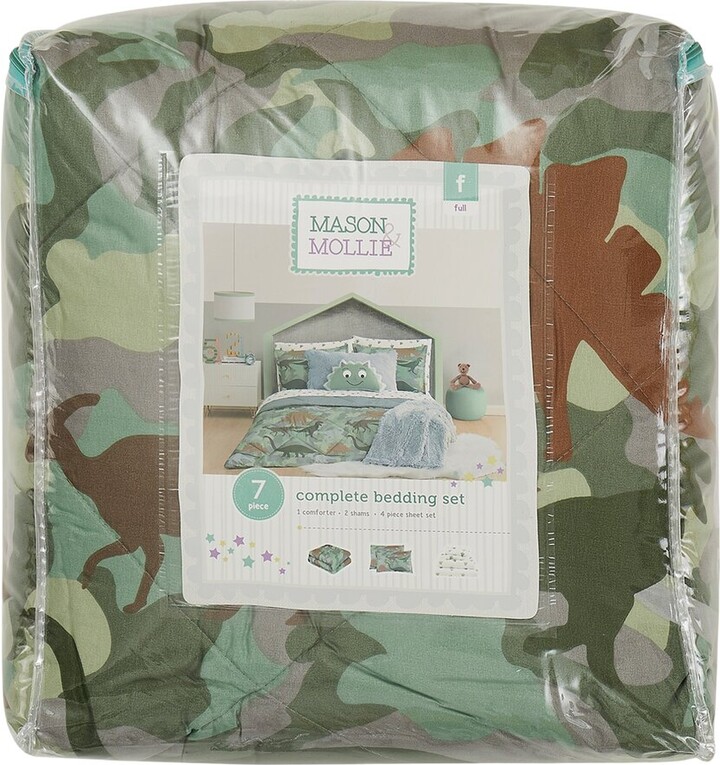 Mason and Mollie Mason & Mollie Dino Camo Bed In A Bag ShopStyle