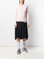 Thumbnail for your product : Thom Browne 4-Bar Milano stitch jumper