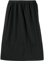 Thumbnail for your product : Comme des Garçons Comme des Garçons Full Wool Midi Skirt